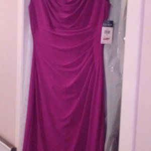 DRESS - Size 8:  plum